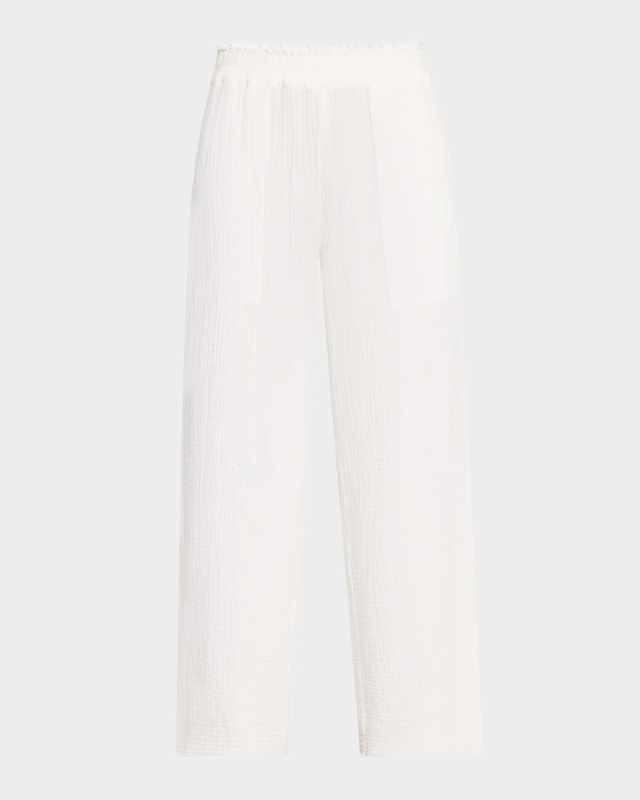 Leon Cropped Gauze Pants